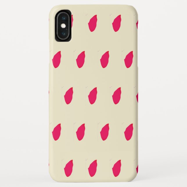 Funda De Case-Mate Para iPhone Estuche Magenta de diseño con casquillos para iPho (Reverso)