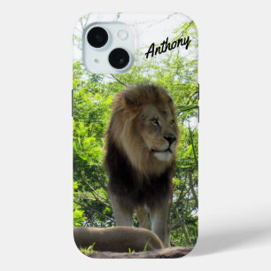 Funda Para iPhone 15 Estuche Majestic Lion IPhone