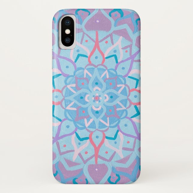 Funda De Case-Mate Para iPhone Estuche Mandala para iPhone (Reverso)