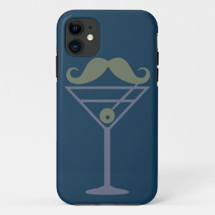 Funda Para iPhone 11 Estuche Martini Mustache personalizado para iPhone