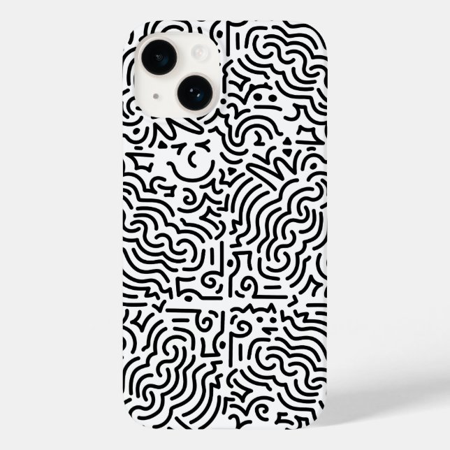 Funda De Case-Mate Para iPhone Estuche Maze Phone (Reverso )