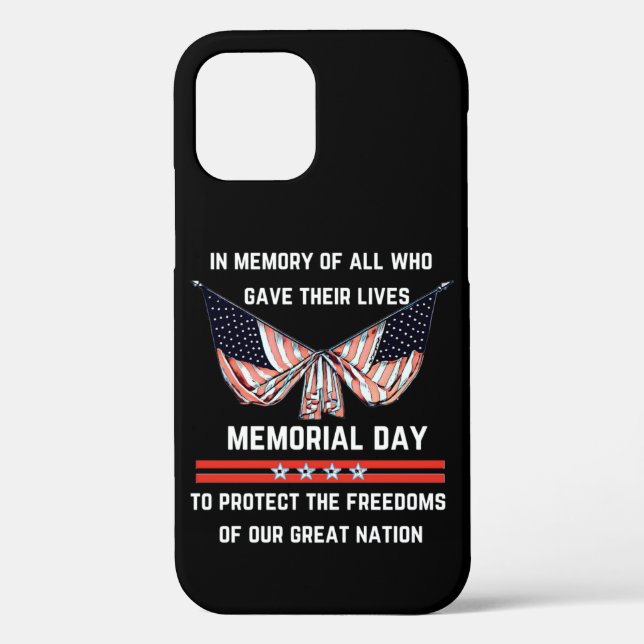 Funda De Case-Mate Para iPhone Estuche Memorial Day para iPhone / iPad (Reverso )