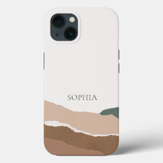 Funda Para iPhone 13 Estuche minimalista para iPhone de entorno simple