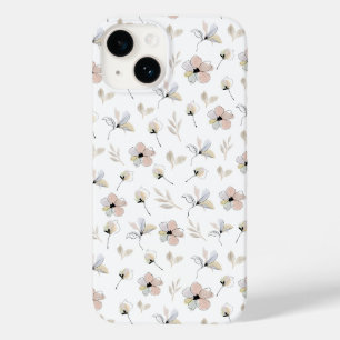 Funda Para iPhone 14 De Case-Mate Estuche moderno Boho Floral Design para iPhone