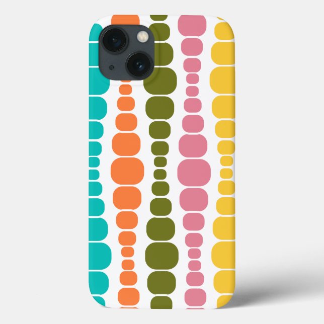 Funda De Case-Mate Para iPhone Estuche moderno para iPhone Funda-Mate Rectangles (Reverso)