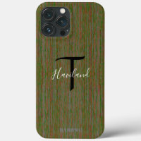Estuche monograma de teléfono celular HAMbyWG - Ol