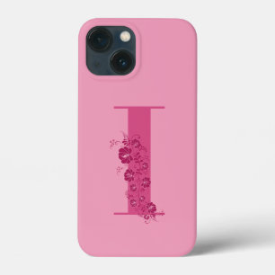 Funda Para iPhone 13 Mini Estuche Monograma Floral I para iPhone