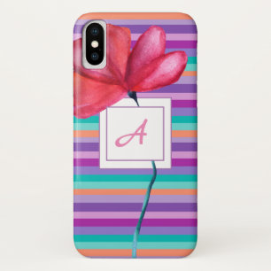 Funda Para iPhone X Estuche monograma para iPhone