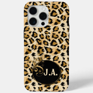 Funda Para iPhone 15 Pro Max Estuche Monogrammed Wild One Funda-Mate para iPhon