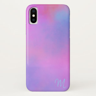 Funda Para iPhone X Estuche Multicolor Monograma