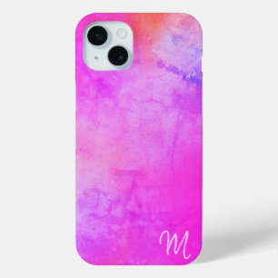 Funda Para iPhone 15 Mini Estuche Multicolor Monograma