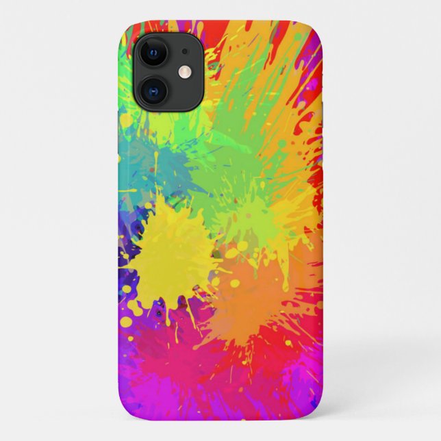 Funda De Case-Mate Para iPhone Estuche muy Guay Paint Splash para iPhone (Reverso)