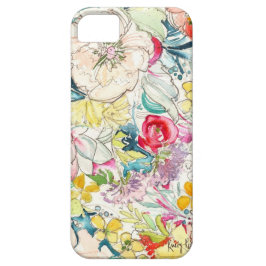 title_seo2 Estuche Neon Watercolor Flower para iPhone