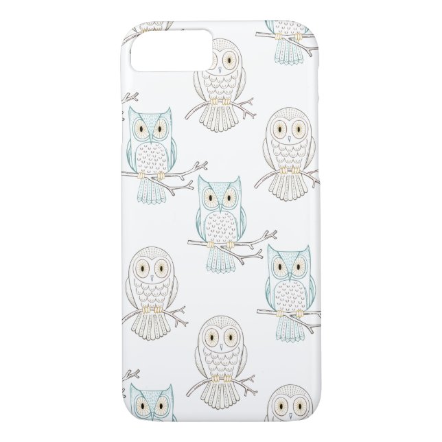 Funda De Case-Mate Para iPhone Estuche Owl iPhone, iPad y Samsung Phone (Reverso)