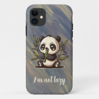 Estuche Panda para iPhone de bambú