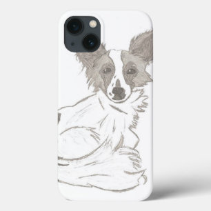 Funda Para iPhone 13 Estuche Papillon Sketch iPad