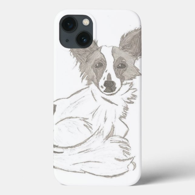 Funda De Case-Mate Para iPhone Estuche Papillon Sketch iPad (Reverso)