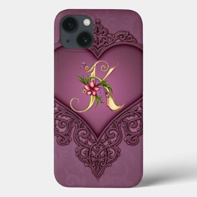 Funda De Case-Mate Para iPhone Estuche para aire MONOGRAM K iPad (Reverso)