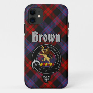 Funda Para iPhone 11 Estuche para insignia de clan marrón y teléfono ta
