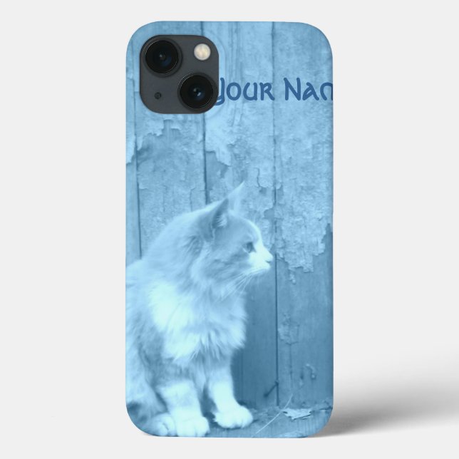 Funda De Case-Mate Para iPhone Estuche para iPad Blue Sahara (Cat) (Reverso)
