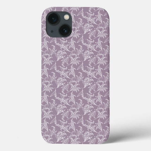 Funda De Case-Mate Para iPhone Estuche para iPad de moda, Lilies blancos del vall (Reverso)