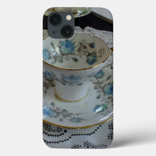 title_seo2 Estuche para iPad de Tea de Rosa azul de Aynsley V