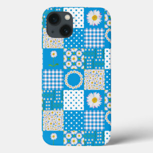 Funda Para iPhone 13 Estuche para iPad funda-Mate: Cadenas Daisy, Parch