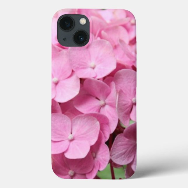 Funda De Case-Mate Para iPhone Estuche para iPad Hydrangea Rosa (Reverso)