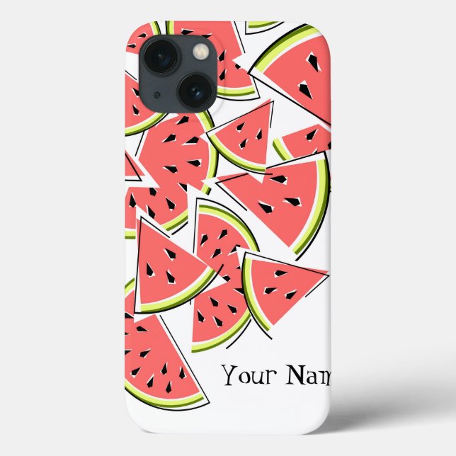 Funda De Case-Mate Para iPhone Estuche para iPad 'Name' de la sandía (Reverso)