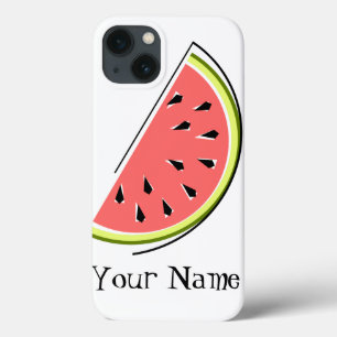 Funda Para iPhone 13 Estuche para iPad "Name" de la sandía