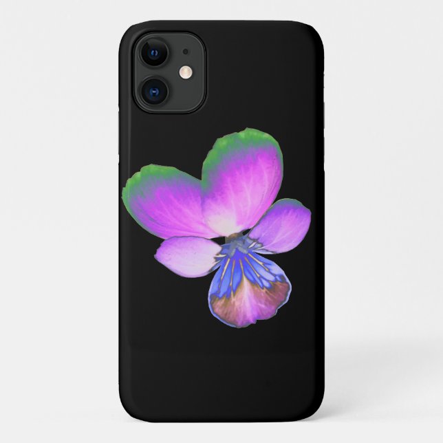 Funda De Case-Mate Para iPhone Estuche para iPhone 3 Pansy de bonito (Reverso)