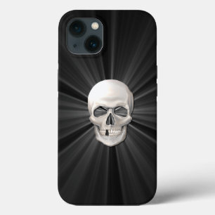 Funda Para iPhone 13 Estuche para iPhone 3D Skull Funda-Mate