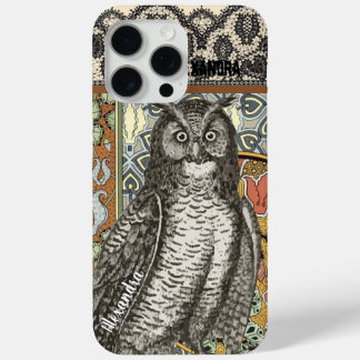 title_seo2 Estuche para iPhone 5c de Damask de búho personali