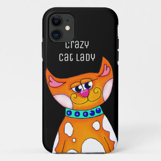 title_seo2 Estuche para iPhone 5S de la dama del gato Persona