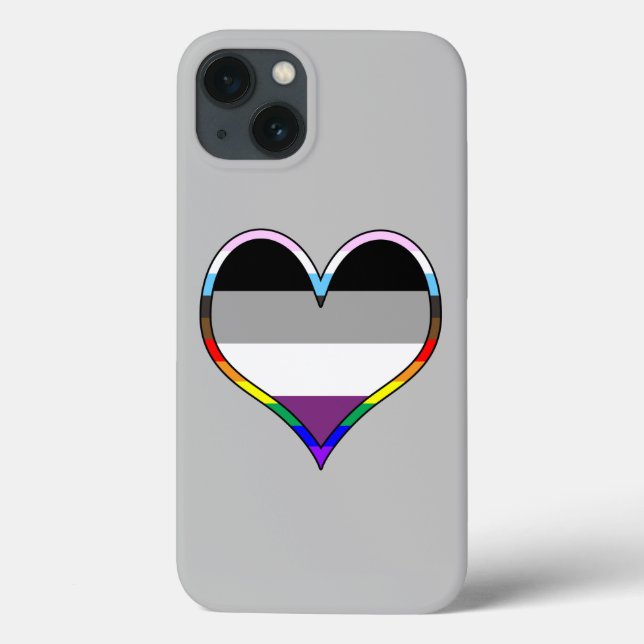 Funda De Case-Mate Para iPhone Estuche para iPhone Ace Pride Heart Funda-Mate (Reverso)