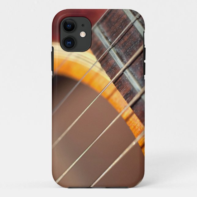 Funda De Case-Mate Para iPhone Estuche para iPhone Acoustic Guitar Strings Funda- (Reverso)