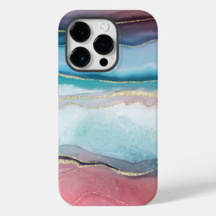 Funda Para iPhone 14 Pro De Case-Mate Estuche para iPhone Agate Pattern Funda-Mate