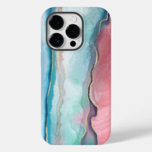 Funda Para iPhone 14 Pro De Case-Mate Estuche para iPhone Agate Pattern Funda-Mate