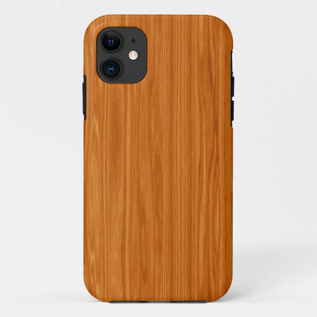 Funda De Case-Mate Para iPhone Estuche para iPhone Amber Wood Grain Funda-Mate (Reverso)