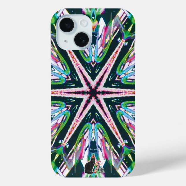 Funda De Case-Mate Para iPhone Estuche para iPhone Astral Kaleidoscope (Reverso )