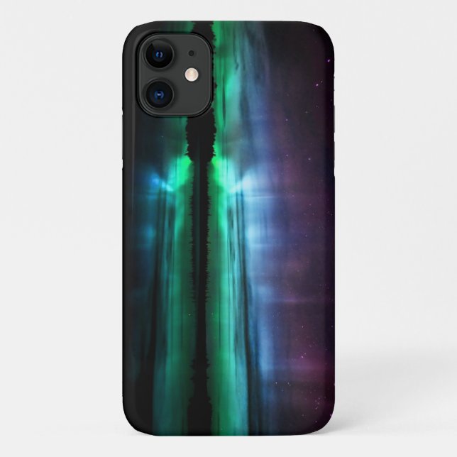 Funda De Case-Mate Para iPhone Estuche para iPhone Aurora Borealis (Reverso)
