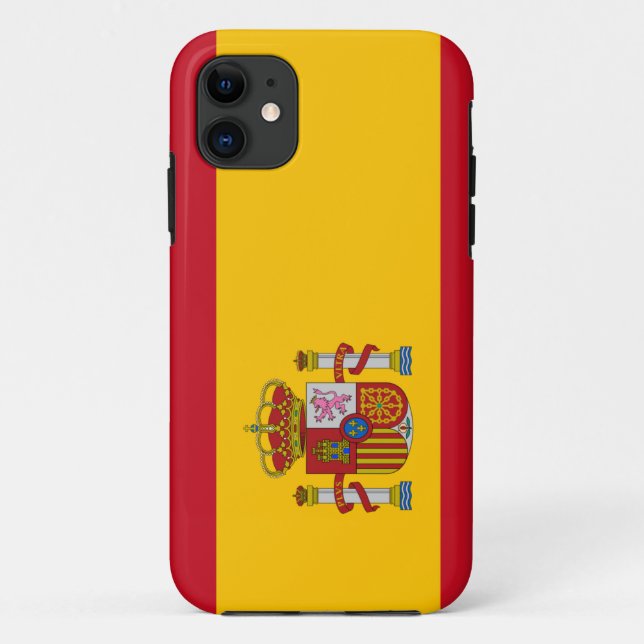 Funda De Case-Mate Para iPhone Estuche para iPhone Bandera de España Funda-Mate (Reverso)