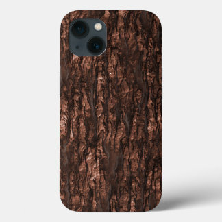 Funda Para iPhone 13 Estuche para iPhone Bark Camo Brown