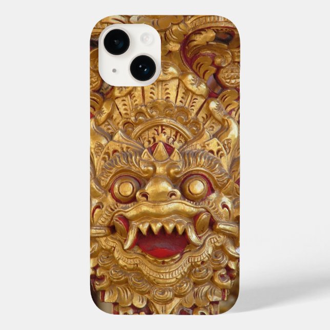 Funda De Case-Mate Para iPhone Estuche para iPhone Barong Bali (Reverso )