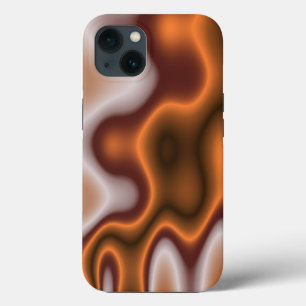 Funda Para iPhone 13 Estuche para iPhone Bi Polar Molten Copper Funda-M