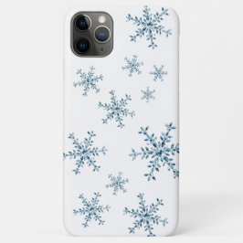Funda Para iPhone 11 Pro Max Estuche para iPhone blanco Crystal Snowflakes