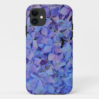 Funda Para iPhone 11 Estuche para iPhone Blue Hydrangea