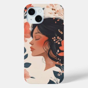 Funda Para iPhone 15 Estuche para iPhone Boho