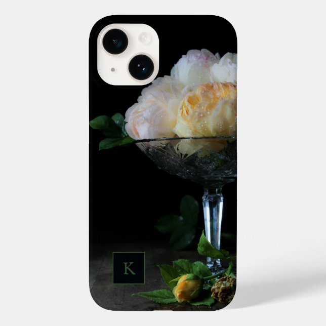 Funda De Case-Mate Para iPhone Estuche para iPhone Botanical Still Life para rosa (Reverso )