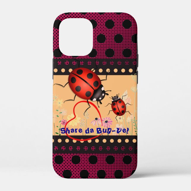 Funda De Case-Mate Para iPhone Estuche para iPhone Bug Lucky Ladybug Funda-Mate (Reverso )